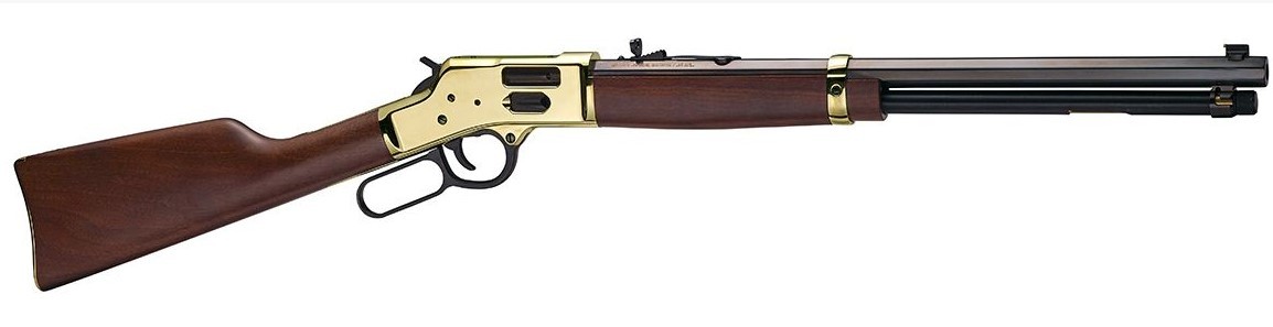 HENRY BIG BOY BRASS RIFLE .357 MAG/.38 SPL LARGE LOOP 10RD 20IN BARREL H006GMLL - Win Repeating Arms Promotion